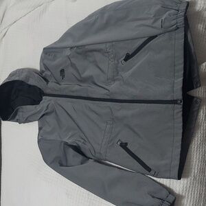 The North Face medium gray coat